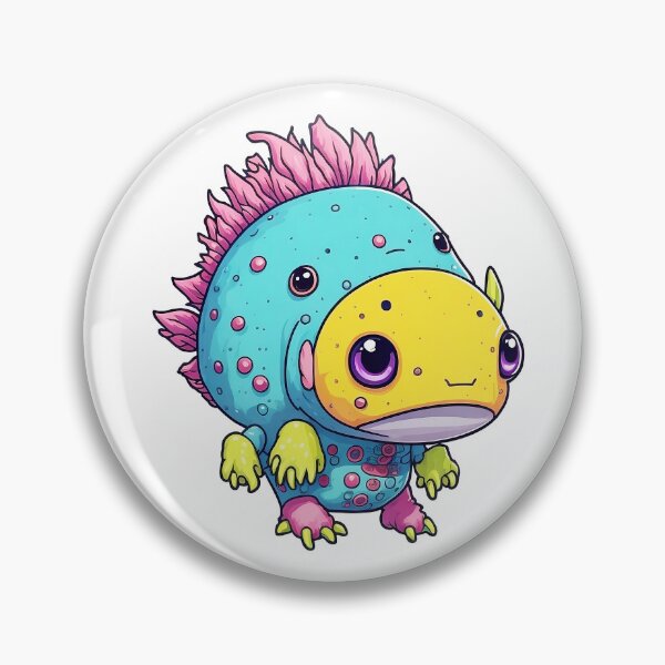 Item preview, Robot Axolotl Colorful - 001 designed and sold by kornkokoro.
