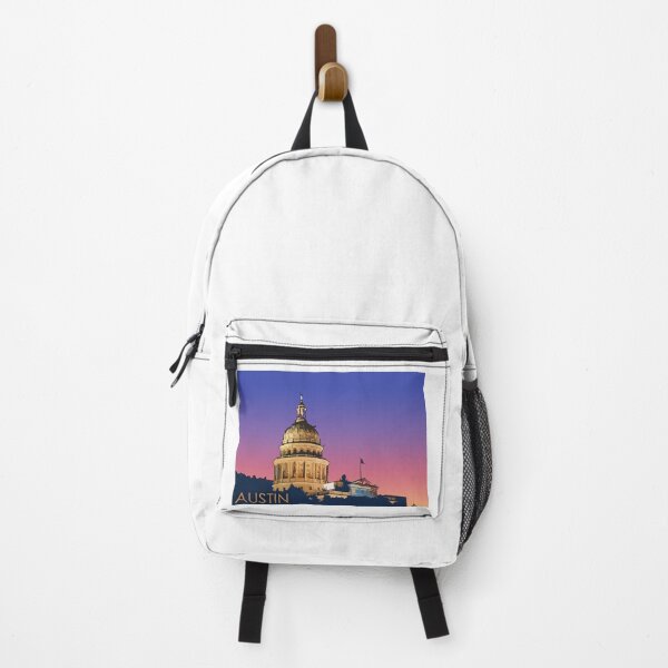 Item preview, Austin, Texas, State Capitol, USA, Travel Print designed and sold by summattodraw.
