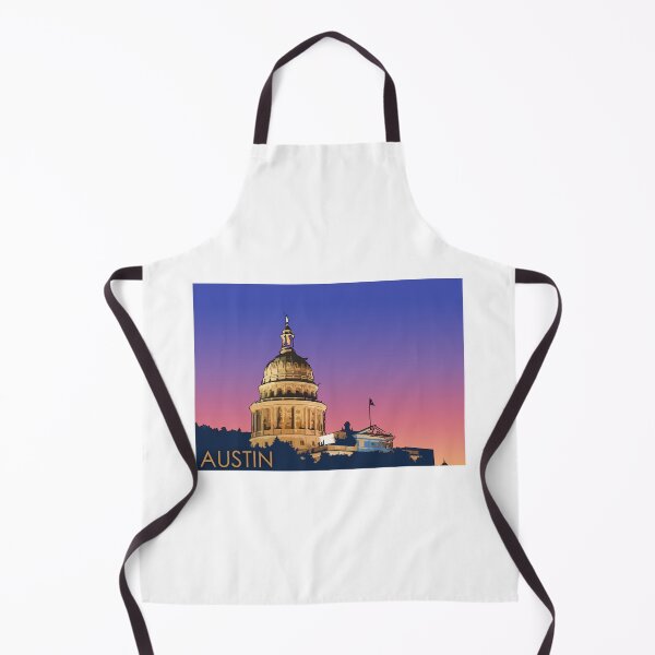 Item preview, Austin, Texas, State Capitol, USA, Travel Print designed and sold by summattodraw.