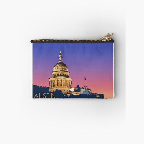 Item preview, Austin, Texas, State Capitol, USA, Travel Print designed and sold by summattodraw.