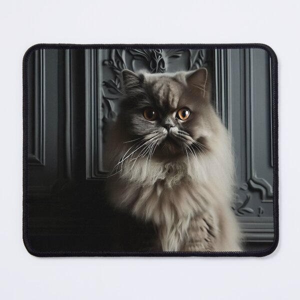 Item preview, Portrait of beautiful persian cat on dark victorian interior background designed and sold by Reinvention.