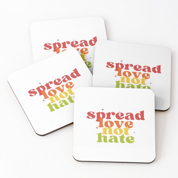 Item preview, spread love not hate Pride Month Merch designed and sold by Melszx.