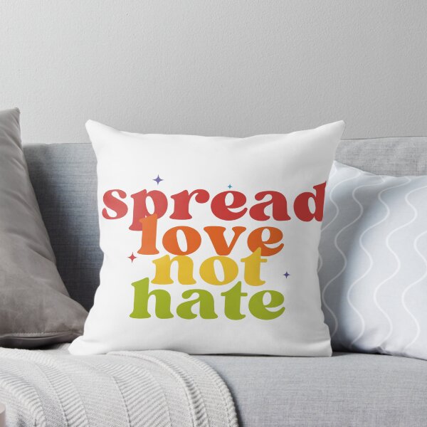 Item preview, spread love not hate Pride Month Merch designed and sold by Melszx.