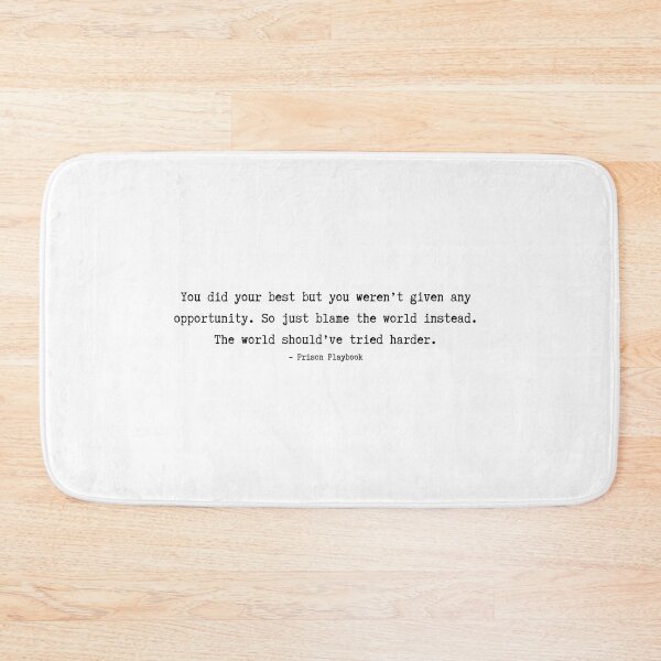 Item preview, Prison Playbook Quotes designed and sold by ayshatazin.