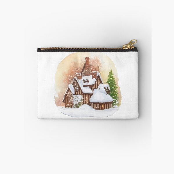 Item preview, Country cottage in winter. designed and sold by Jayjaynaenae.