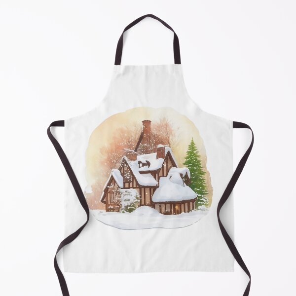 Item preview, Country cottage in winter. designed and sold by Jayjaynaenae.