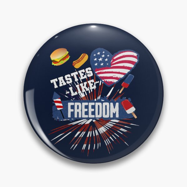 Item preview, Tastes Like Freedom American Food USA designed and sold by Cute & Sassy Custom Gifting Boutiques.