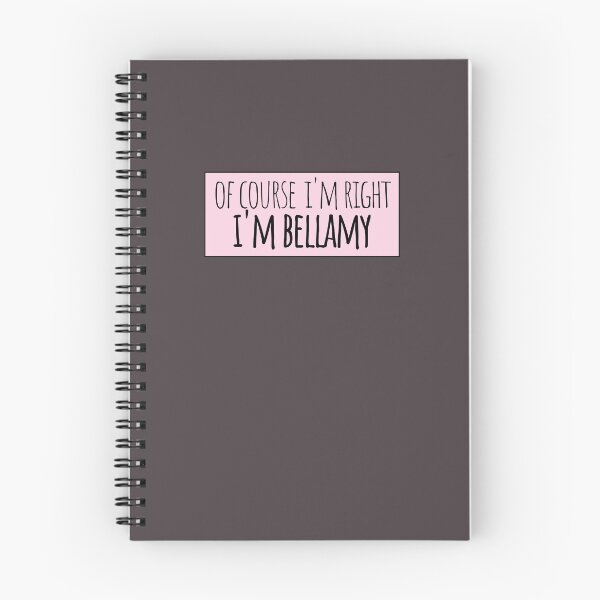 Aperçu de l'œuvre Bien sûr, j'ai raison, je suis Bellamy Funny personnalisé créée et vendue par kindxinn.