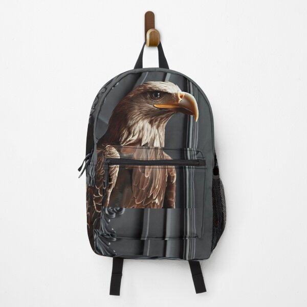 Item preview, Portrait of beautiful eagle on dark victorian interior background designed and sold by Reinvention.