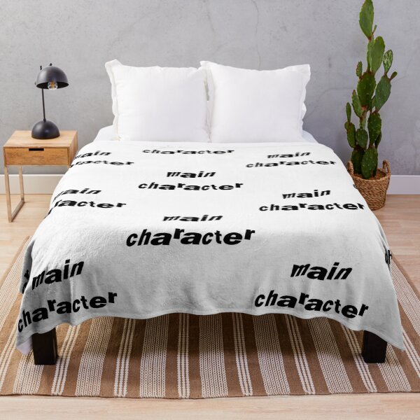 Item preview, main character funny quote relatable designed and sold by Swaggystyle.