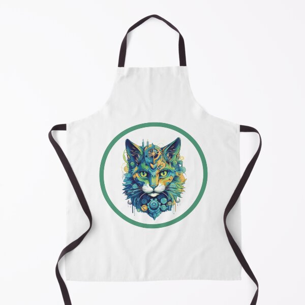 Item preview, Green robocat 3 designed and sold by psychedArts.