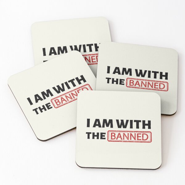 Item preview, I am with the BANNED designed and sold by LunaRoseReads.
