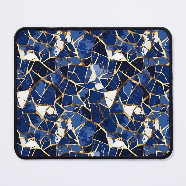 Item preview, Kintsugi Sapphire Pattern designed and sold by liligo-art.
