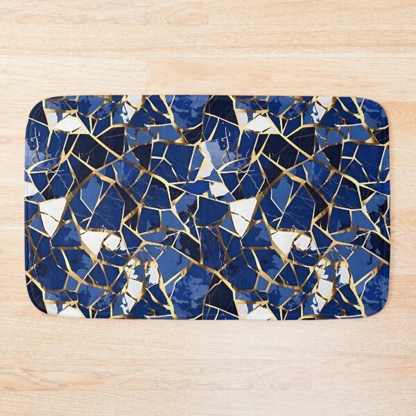 Item preview, Kintsugi Sapphire Pattern designed and sold by liligo-art.