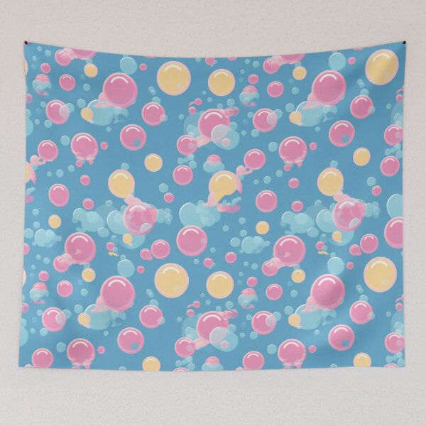 Item preview, Candy Bubbles Pattern designed and sold by ChromaticClings.