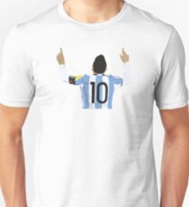 Lionel Messi Aufkleber Unisex T-Shirt