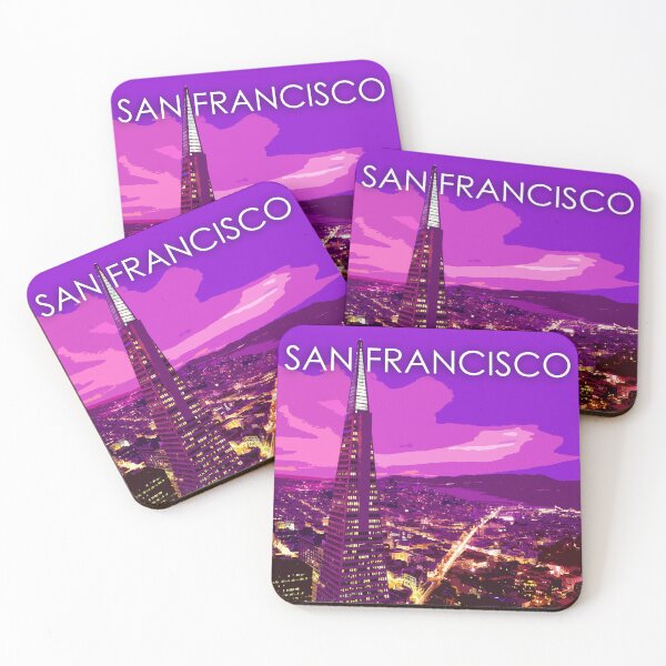 Item preview, San Francisco, California, USA, Travel Print designed and sold by summattodraw.
