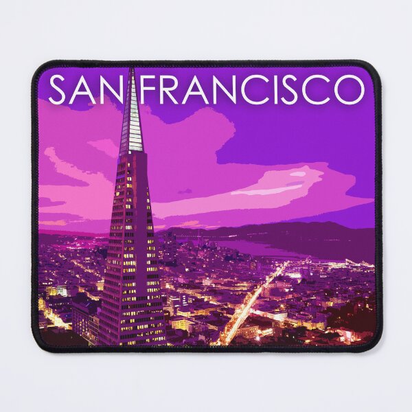 Item preview, San Francisco, California, USA, Travel Print designed and sold by summattodraw.