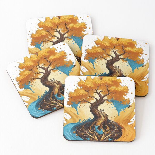 Item preview, Golden Trees Splash Art - Fortnite Style designed and sold by NikksCustomArt.