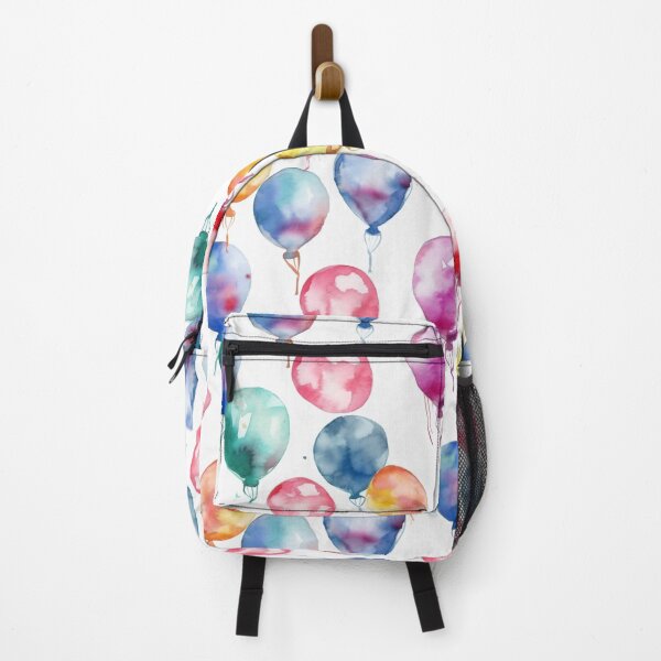 Item preview, Vibrant Balloon Watercolor Kaleidoscope Pattern designed and sold by ChromaticClings.