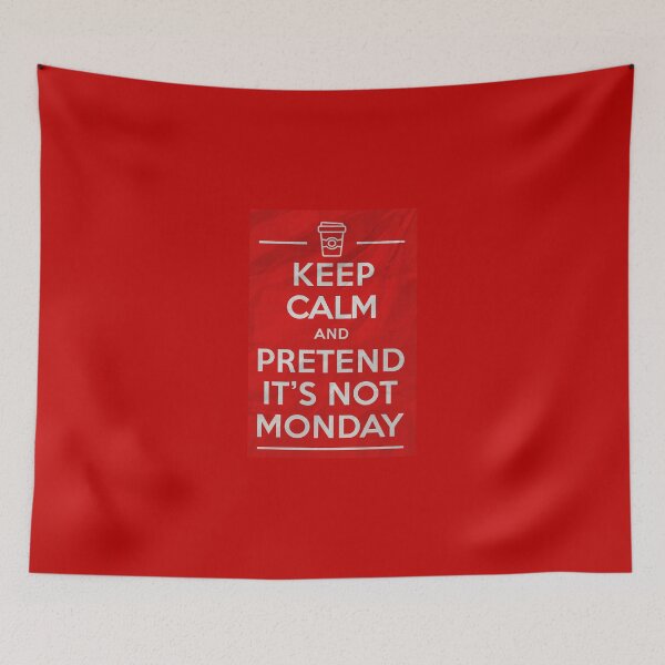 Item preview, Keep Calm it's not monday designed and sold by milgraphics.