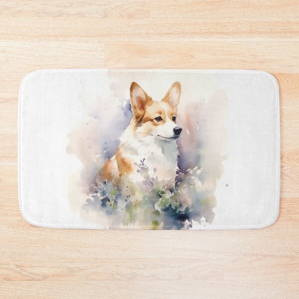 Item preview, Corgi Dog in Watercolor Art  designed and sold by redstar19.