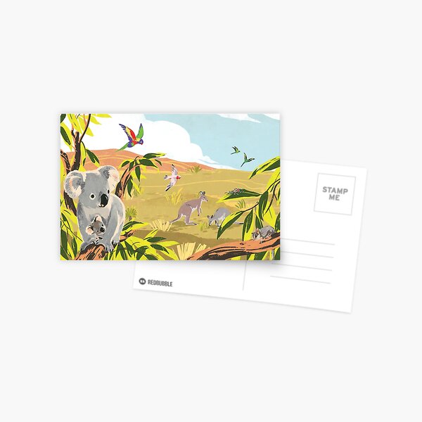 Item preview, Wild animals in Australia designed and sold by qu-lan.
