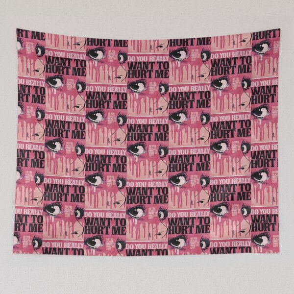 Item preview, do you really want to hurt me eyes design print  designed and sold by Swaggystyle.