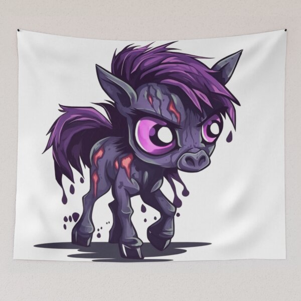 Item preview, Enchanting Unicorn Zombie Design  designed and sold by JustArtDesign9.