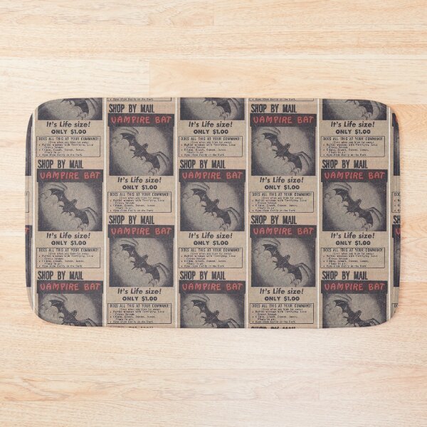Item preview, vampire bat shop print vintage design  designed and sold by Swaggystyle.