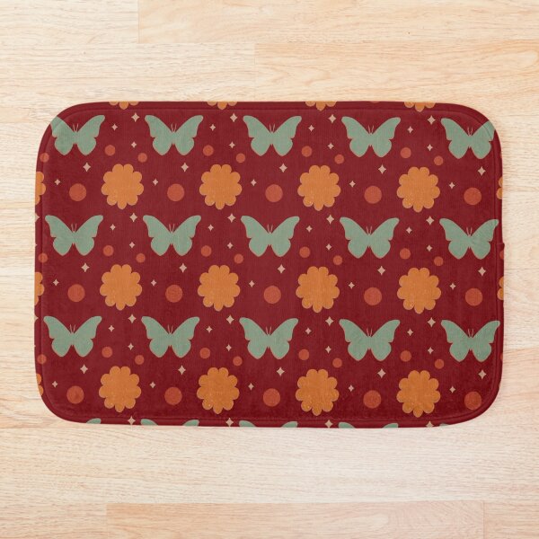 Item preview, Copy of Flowers & Butterflies Pattern Boho Style designed and sold by Heba-D.