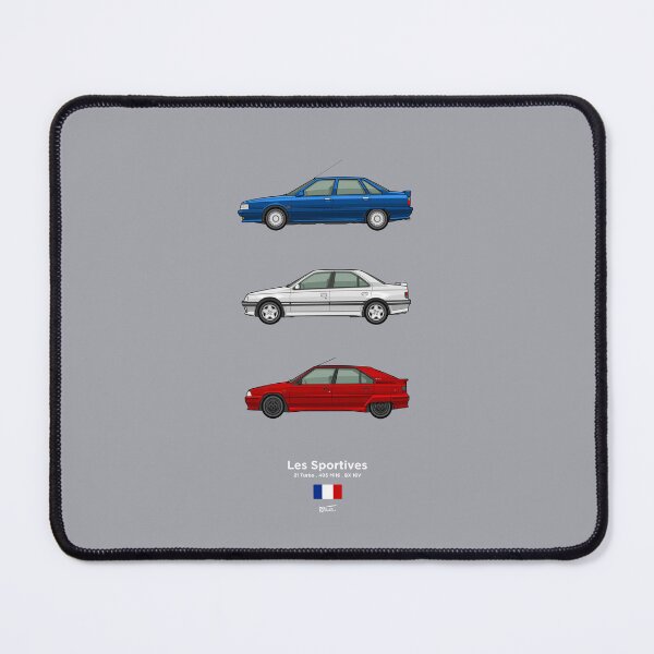 Item preview, French sports saloon classic car collection designed and sold by RJWautographics.