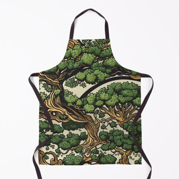 Item preview, Geometric Wavy Trees designed and sold by raviolli000.