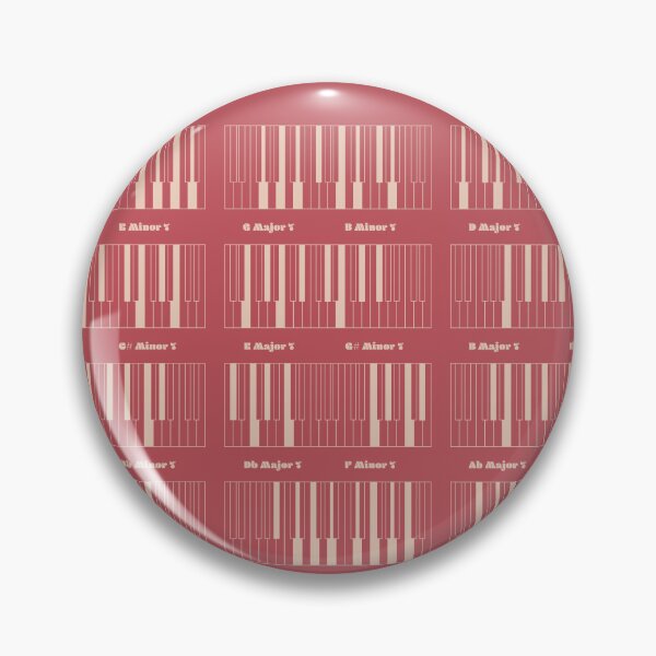 Item preview, A Circle of Fifth Major 7th and Minor 7th Piano Chord Progression V18 designed and sold by vincentdavigo.