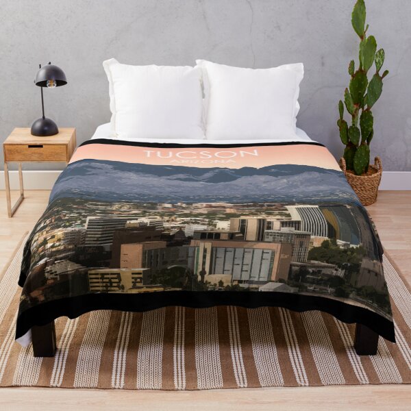 Item preview, Tucson, Arizona, USA, Travel Print designed and sold by summattodraw.