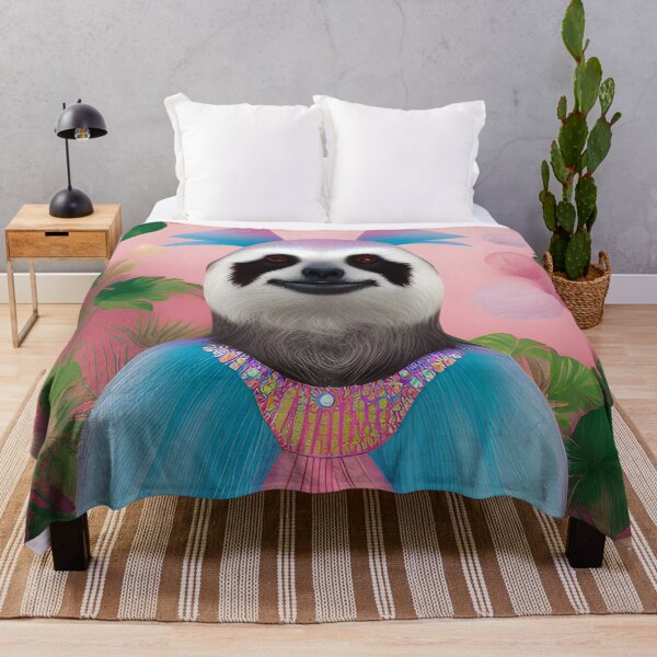 Item preview, Vogue Fashion Sloth - Funky Art designed and sold by joejiing.