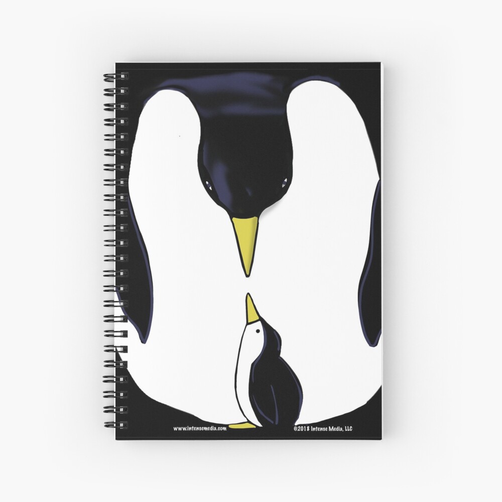 Penguin Love Spiral Notebook