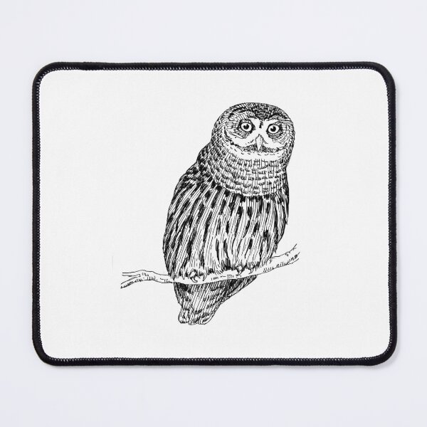 Item preview, Owl black and white outline designed and sold by Jayjaynaenae.