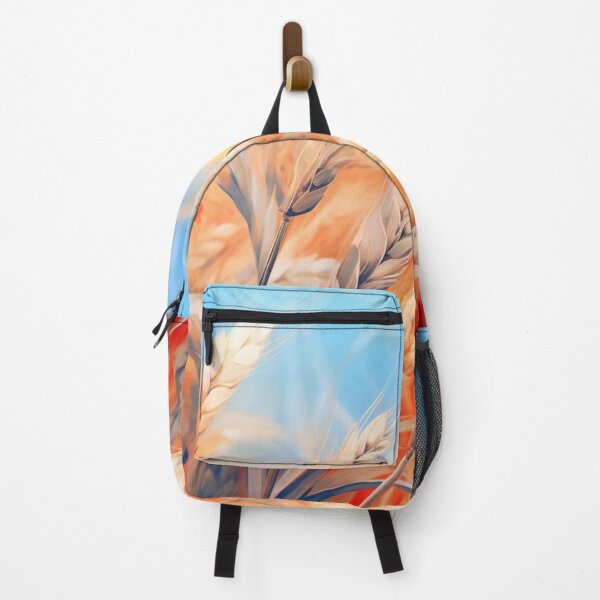 Item preview, A field of wheat with red leaves designed and sold by isBotStore.