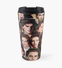 Timothee chalamet Collage Travel Mug