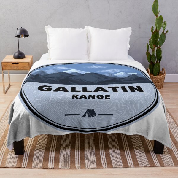 Item preview, Gallatin Range Montana Wyoming Camping designed and sold by Esskay Designs.