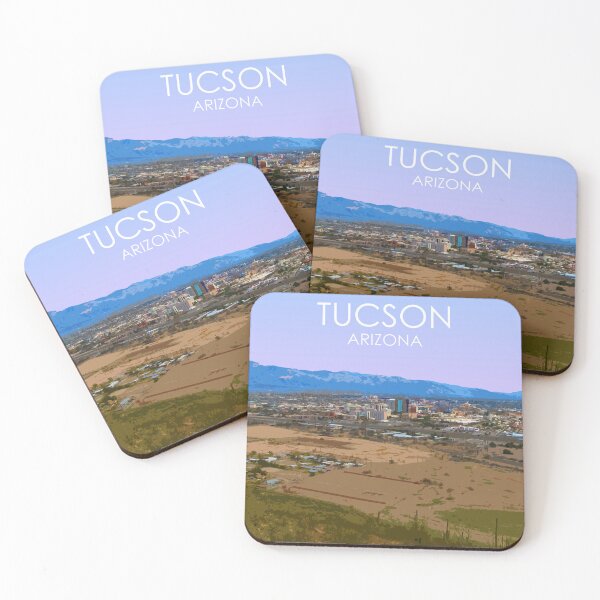 Item preview, Tucson, Arizona, USA, Travel Print designed and sold by summattodraw.