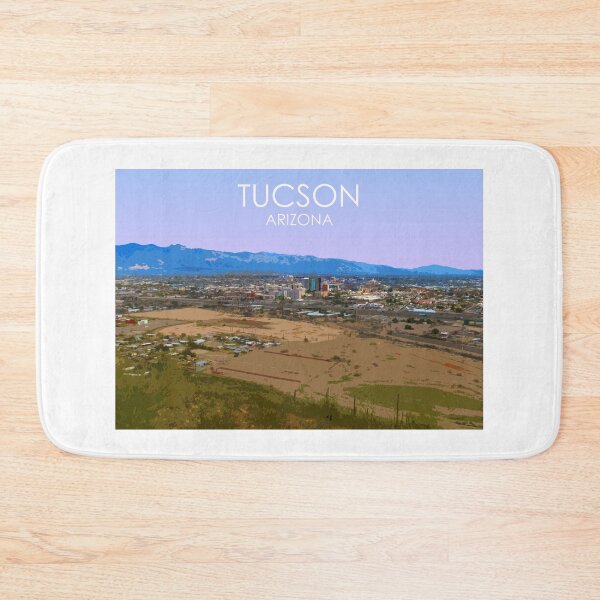 Item preview, Tucson, Arizona, USA, Travel Print designed and sold by summattodraw.