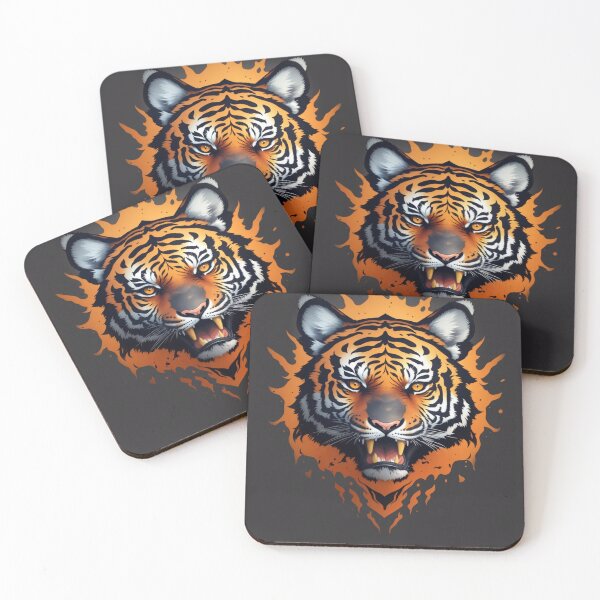 Item preview, Splash Predator Series - Tiger designed and sold by DelineAItio.
