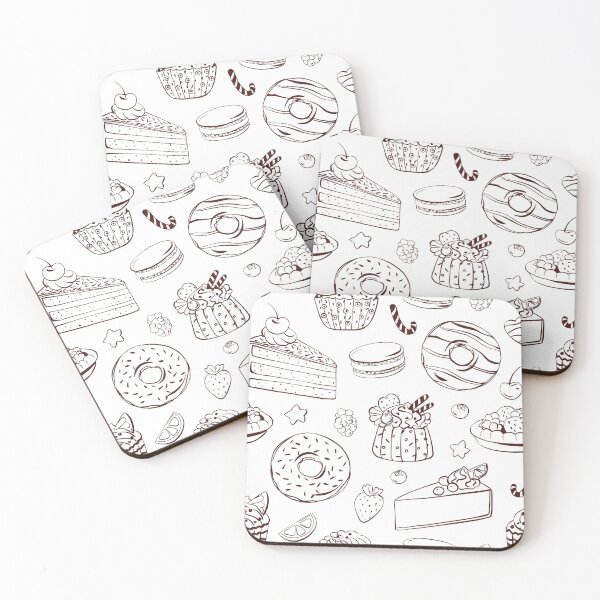 Item preview, cake and donuts designed and sold by Plotterzebra.