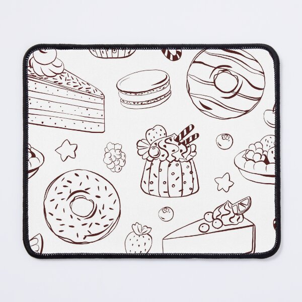 Item preview, cake and donuts designed and sold by Plotterzebra.