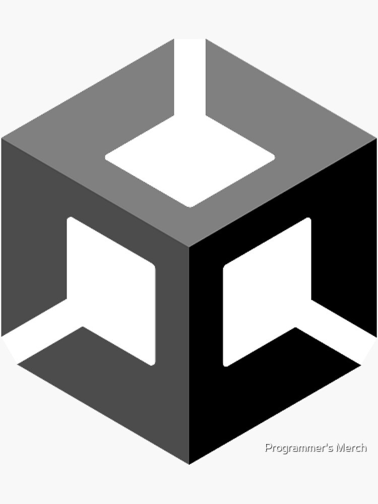 "Unity Game Development Engine" Sticker for Sale by Anwaar-Ullah ...