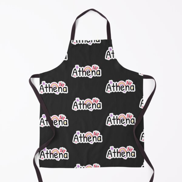 Artikelvorschau, Niedliches Design mit Athena-Namen entworfen und verkauft von BrightLightArts.