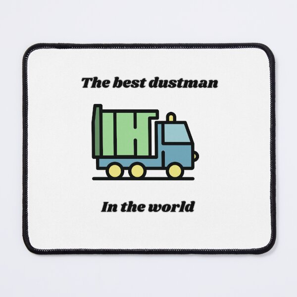 Item preview, the best dustman in the world designed and sold by brodaart.