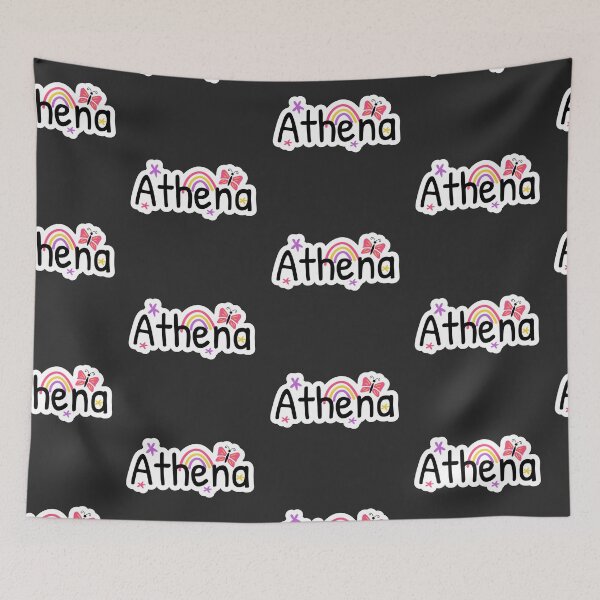 Item preview, Athena name cute design designed and sold by BrightLightArts.